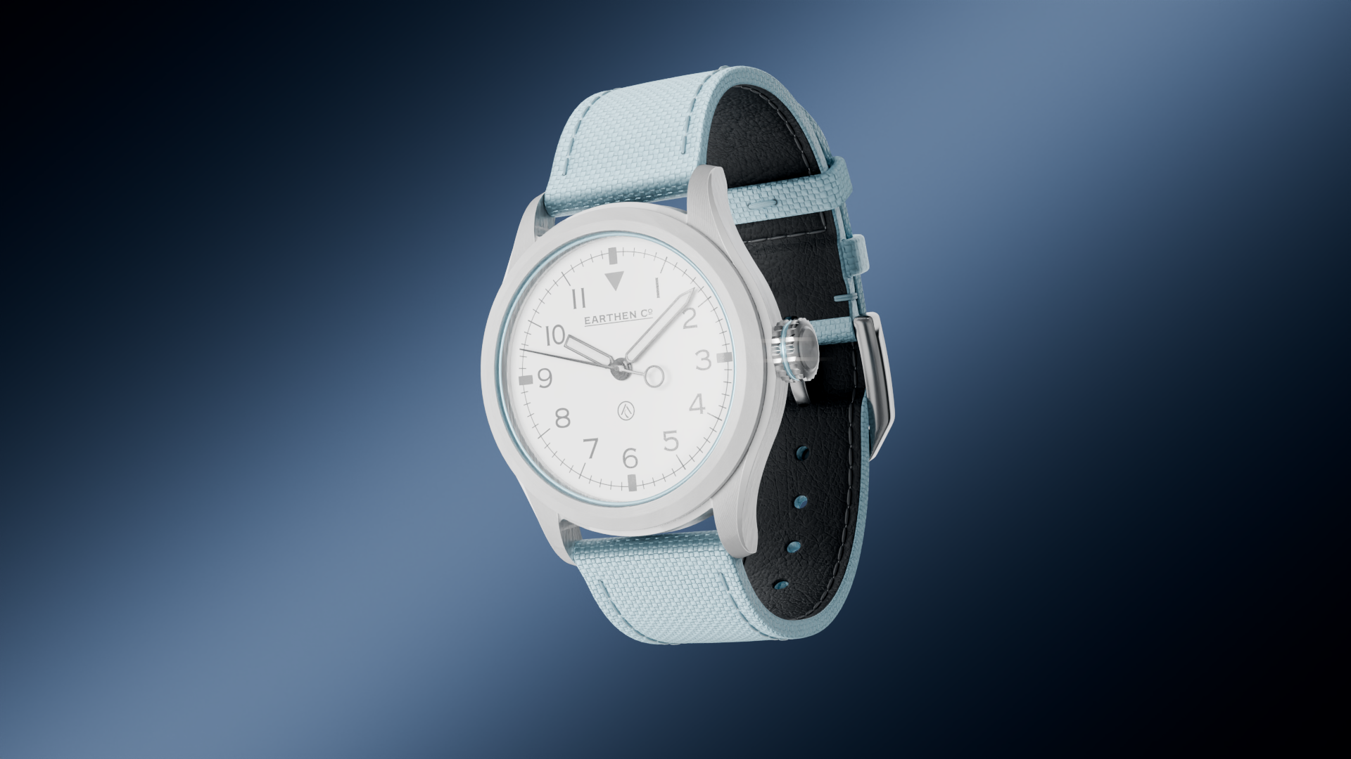 Earthen Watch Co. Bluebird colourway